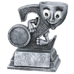 Neutraal NEUT-07 resin Kids Nr. 2 Zilver LAATSTE 3 OP=OP!!
